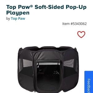 TopPaw Puppy Play Pen - Used once, no box